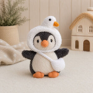 Amusable peanut/Small peanut penguin outfit - Goose Hood & Crossbody Bag Set